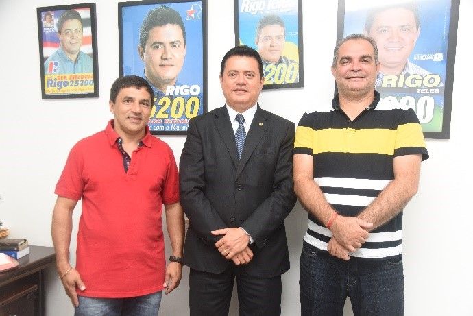 Rigo Teles reúne os prefeitos eleitos de Fernando Falcão e Mirador e articula benefícios para a população