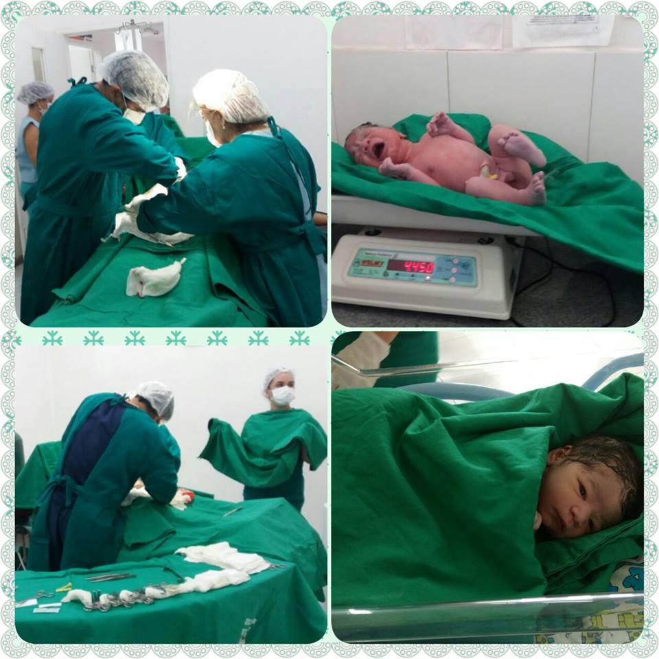 Primeiro parto por cesariana é realizado em Jenipapo dos Vieiras