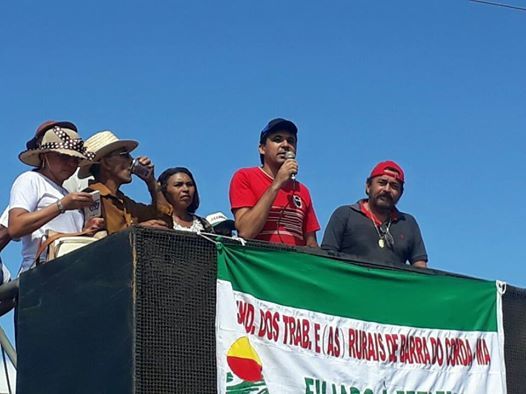 Em Barra do Corda, manifestantes foram às ruas contra a reforma da previdência