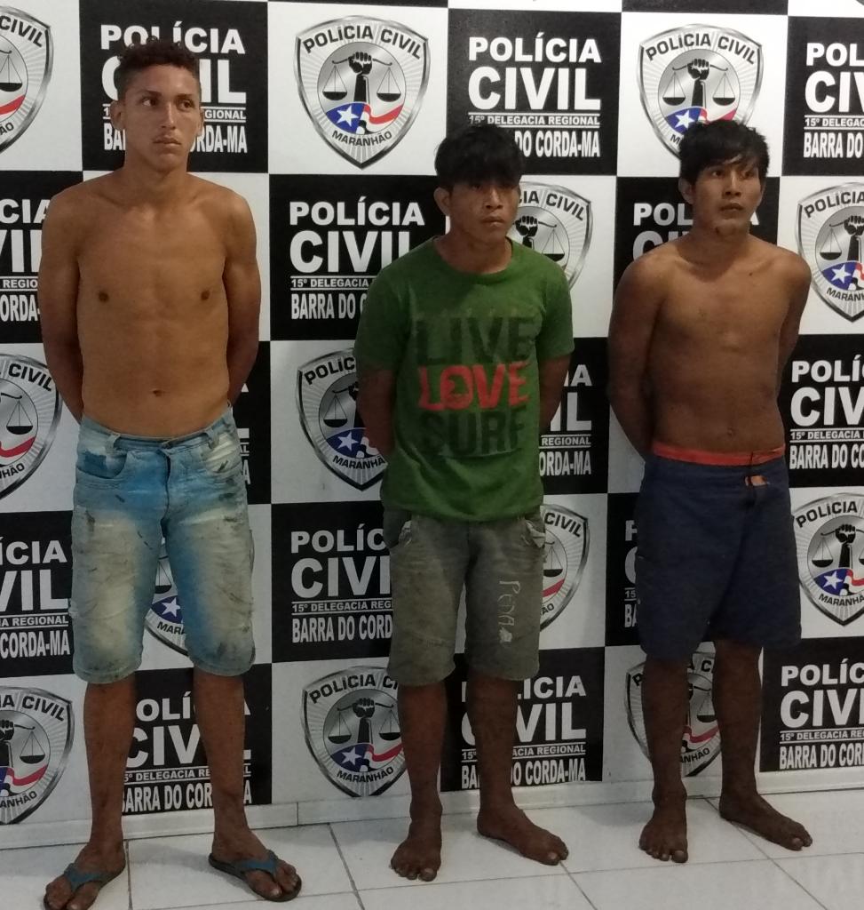 prf e forca nacional prende dois indigenas e um nao indigenas que estavam assaltando na br 226 entre grajau e barra do corda - URGENTE!! PRF e Força Nacional prendem dois indígenas e um não indígena que estavam assaltando na Br-226 entre Grajaú e Barra do Corda - minuto barra