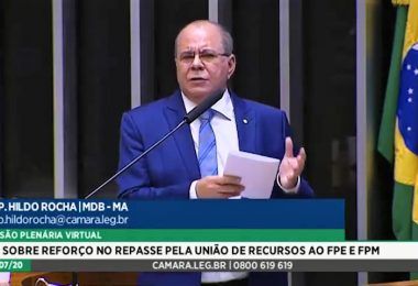 Aprovado parecer de Hildo Rocha que concede auxílio de R$ 332 milhões ao Maranhão