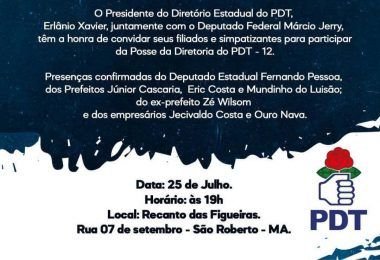 URGENTE!! Justiça cancela evento do partido de Jecivaldo Costa, pré-candidato a prefeito de São Roberto