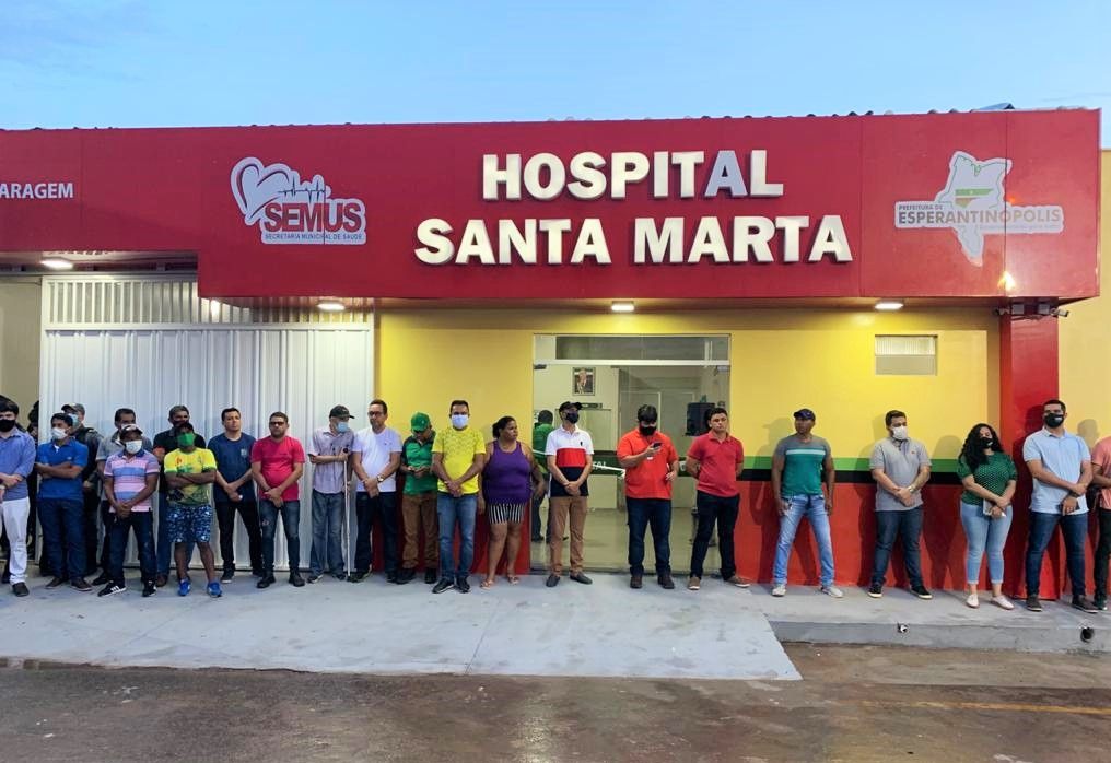 Esperantinópolis: Hildo Rocha participa da inauguração de Hospital que ele ajudou a viabilizar