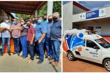 Prefeito Fernando Pessoa cumpre mais uma promessa e entrega ambulância aos moradores do povoado São Lourenço, em Tuntum