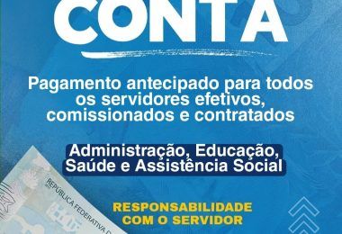 29/12: Prefeito Arnóbio efetua o pagamento dos salários de todos os servidores em Jenipapo dos Vieiras