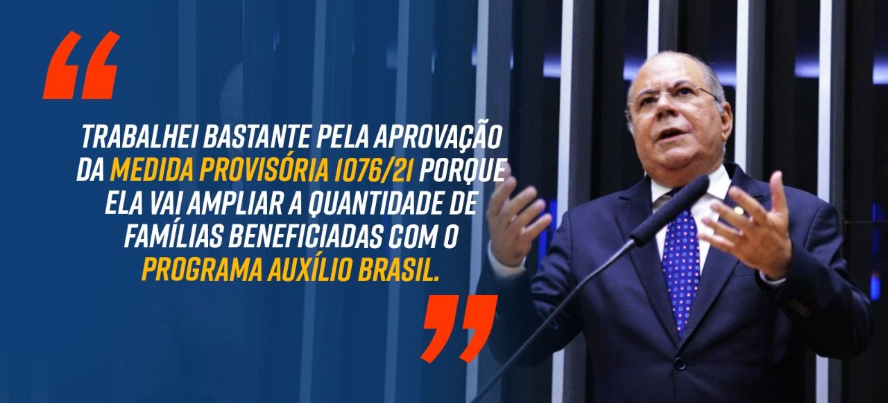 Deputado Federal Hildo Rocha ajudou aprovar o Auxílio Brasil permanente