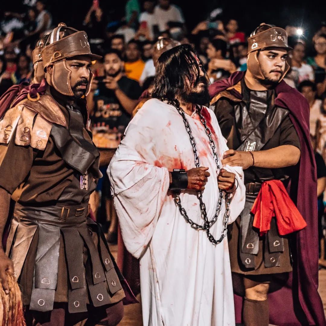 Espetáculo Paixão de Cristo é apresentado em Barra do Corda e reúne milhares de pessoas