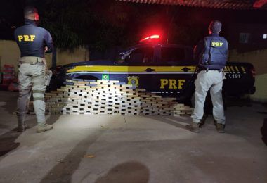 19/05: Em menos de 24h PRF apreende mais 184kg de cocaína em rodovia federal no Maranhão