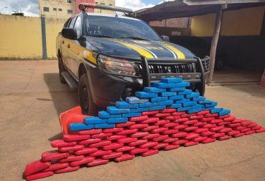 19/05: PRF apreende 128kg de cocaína durante abordagem em rodovia federal no Maranhão