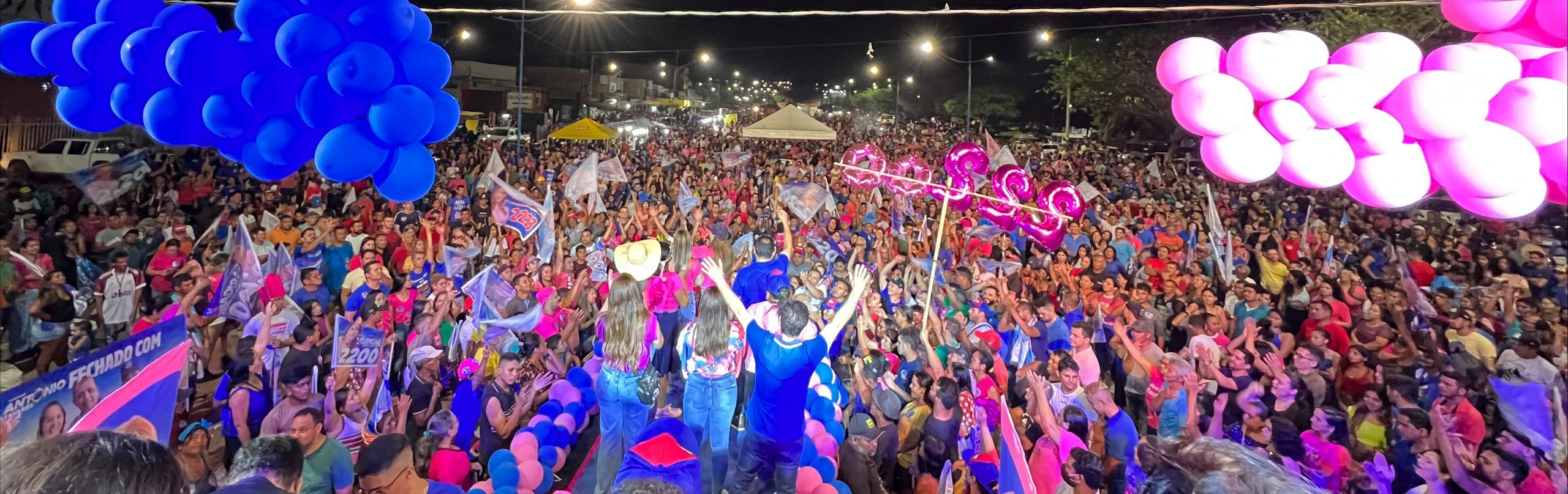 Mais de 25 mil pessoas aclamam Abigail durante encerramento de campanha em Barra do Corda