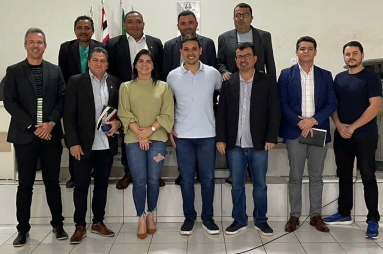 Samuel Jorge visita a Câmara de Lago da Pedra e seis vereadores reafirmam apoio a sua pré-candidatura de prefeito