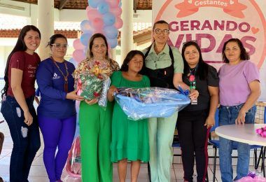 Prefeitura de Jenipapo dos Vieiras entrega kits natalidade em aldeias